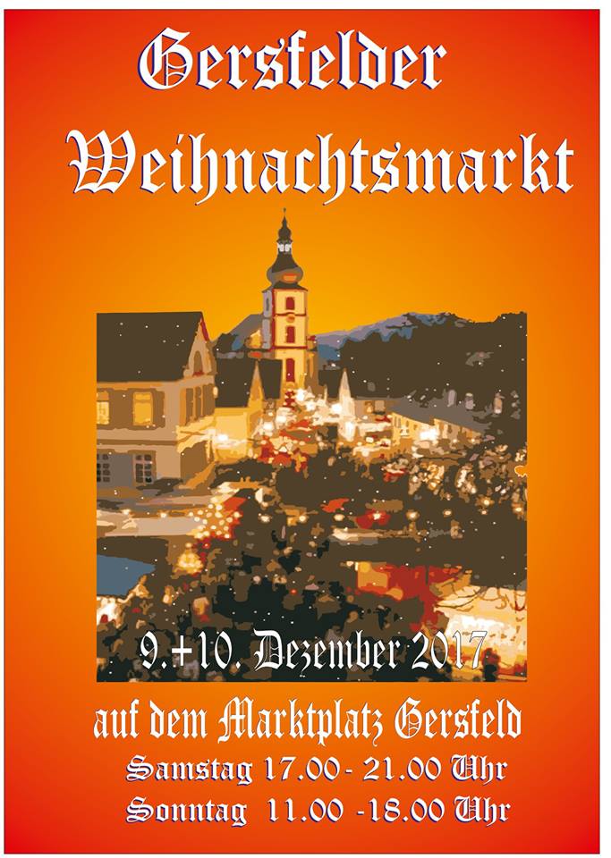 Weihnachtsmarkt in Gersfeld (Rhön)
