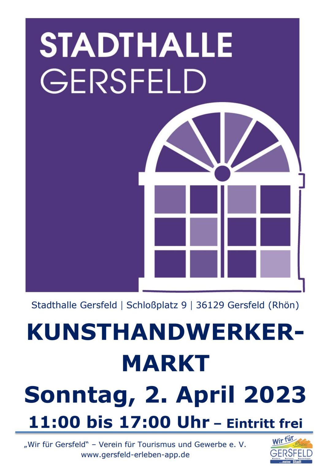 Kunsthandwerkermärkte in der Stadthalle Gersfeld Verein Wir für Gersfeld